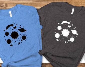 Solar System Shirt, Outer Space Shirt, Planets Shirt, Astronaut Space Stars Shirt, Space Lover Gift, Planet Earth Galaxy, Space Shirt
