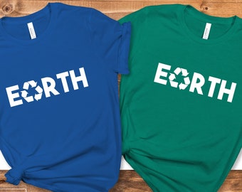 Earth Shirt, Earth Day Shirt, Environment Gift, Save The Environment Shirt, Recycling Shirt, Earth Day 2022 Gift, Save Planet Shirt