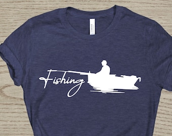 Camicia da pesca, T-shirt da pesca da uomo, Camicia da pesca divertente, Maglietta grafica da pesca, Regali da pescatore, Regalo per pescatore, Camicia da pescatore