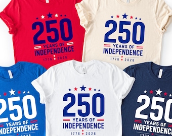 Patriotic USA Flag Shirt - America 250th Anniversary 1776 to 2026