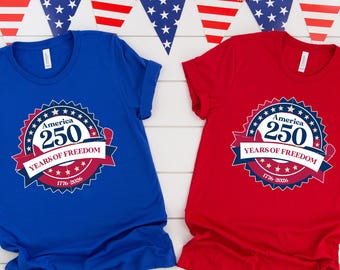Patriotic Shirt, 4th of July Shirt, 250th Anniversary Faux Patchwork USA Shirt, America Shirt 1776- 2026 Independence Day Tee USA Flag Shirt