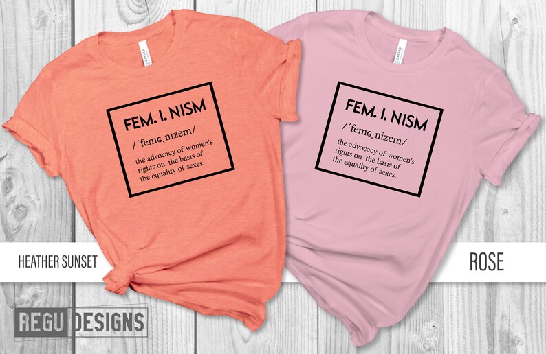 Feminism Definition Shirt, Female Empowerment Shirt, Wife Gift, Wife T-shirt, Girlfriend Gift, Feminism Shirt, Funny Gift, Women's Shirt image 4