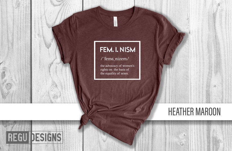 Feminism Definition Shirt, Female Empowerment Shirt, Wife Gift, Wife T-shirt, Girlfriend Gift, Feminism Shirt, Funny Gift, Women's Shirt image 5