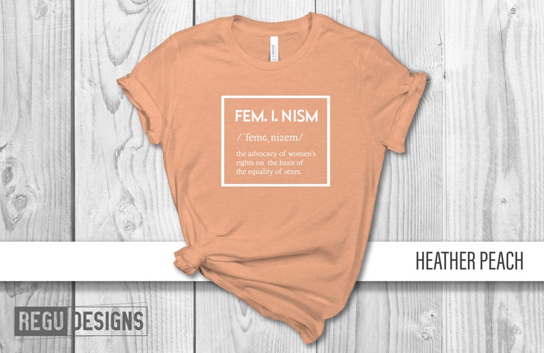 Feminism Definition Shirt, Female Empowerment Shirt, Wife Gift, Wife T-shirt, Girlfriend Gift, Feminism Shirt, Funny Gift, Women's Shirt image 2