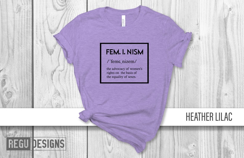 Feminism Definition Shirt, Female Empowerment Shirt, Wife Gift, Wife T-shirt, Girlfriend Gift, Feminism Shirt, Funny Gift, Women's Shirt image 3