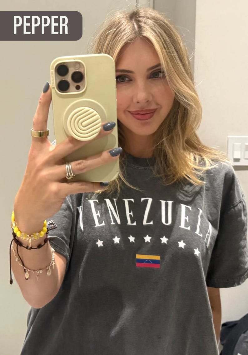 Venezuela Hasta El Final Tshirt, Trendy Venezuela 2024 Shirt, Con Venezuela, Gift For Venezuelan, Venezuela shirt image 2