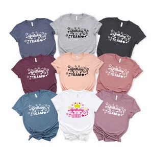 Birthday Queen Team Shirt, Birthday Party T-shirts, Birthday Squad Shirt, Birthday Girl Shirt, Birthday Women Shirt, Birthday Crew Tees
