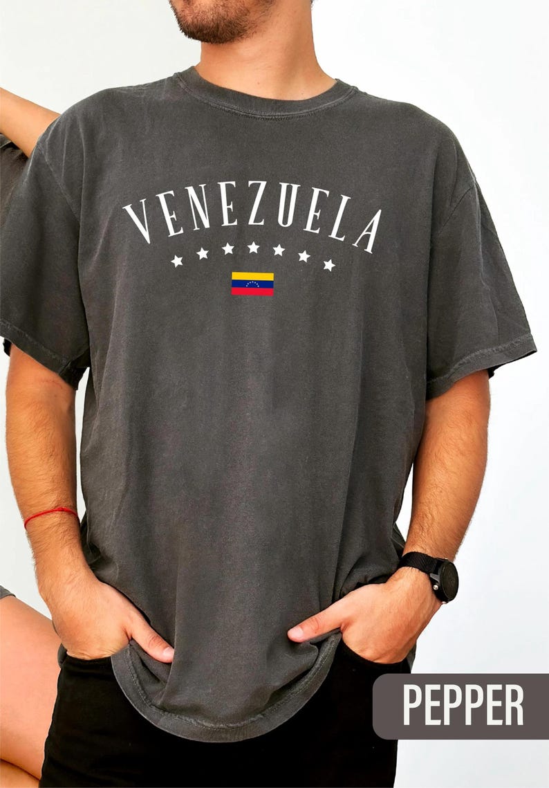 Venezuela Hasta El Final Tshirt, Trendy Venezuela 2024 Shirt, Con Venezuela, Gift For Venezuelan, Venezuela shirt image 3