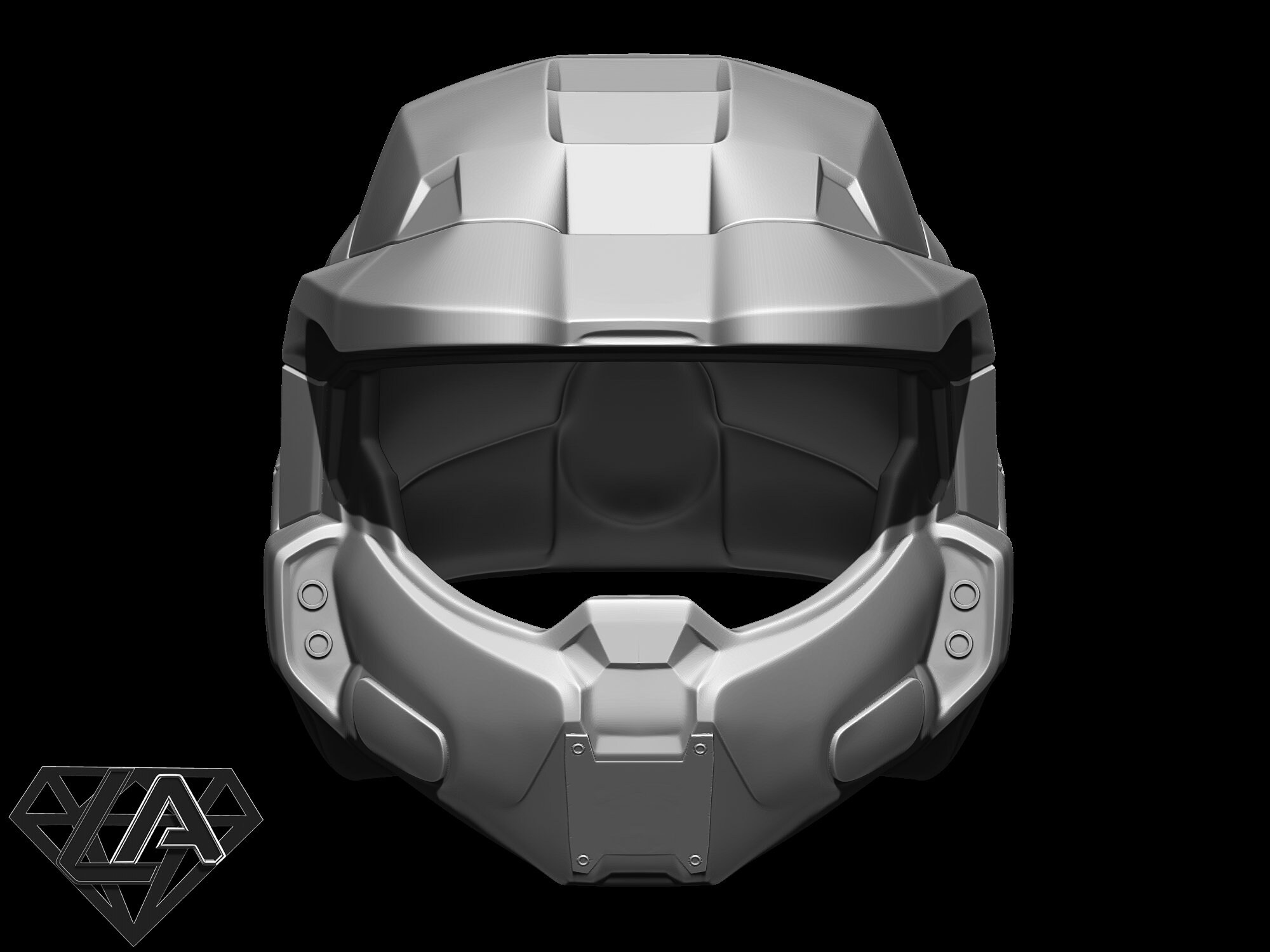 Master Chief custom helmet 3D print model Etsy