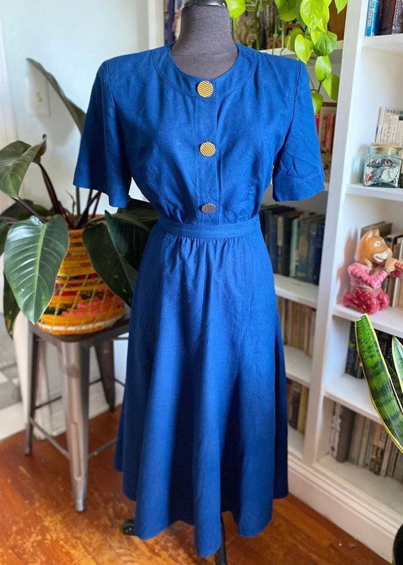 liz claiborne short sleeve sweater dress Vtg 80's-90's Liz Claiborne Retro Teal Sweater dress Short Sleeve Women Size S