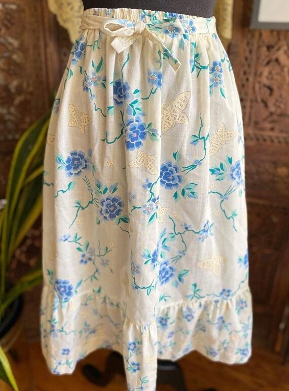 Florita Skirt Jersey Skirts Antique White