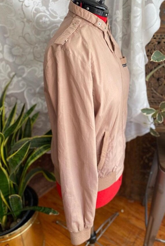 Vintage 80s latte colored jacket by Gabrielle of … - image 4