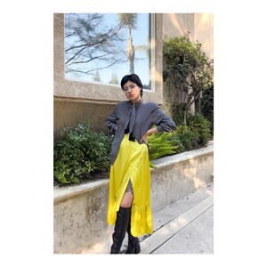 Vintage 80s patterned blouse with attached ties with fringe by Evan-Picone