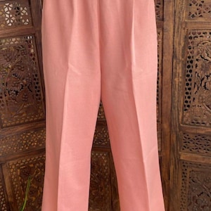 Vintage 70s pink pant by Graff