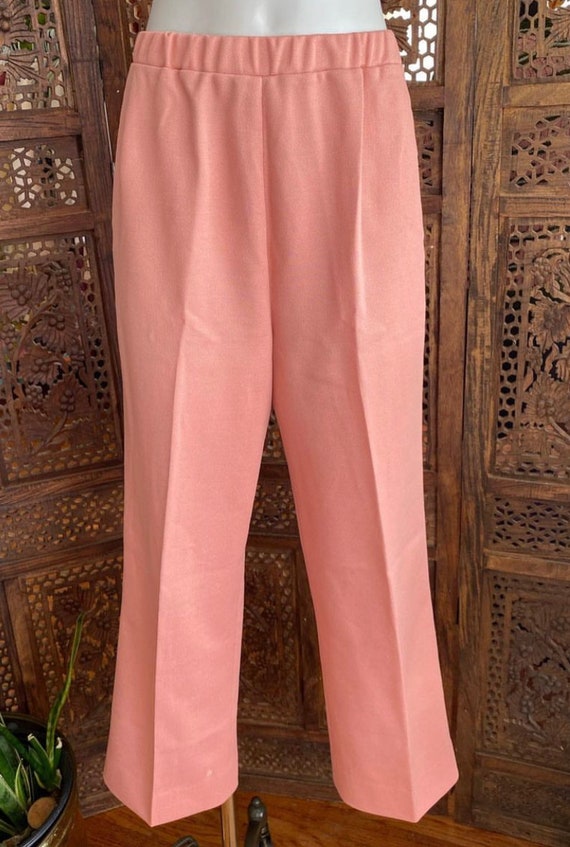 Vintage 70s pink pant by Graff