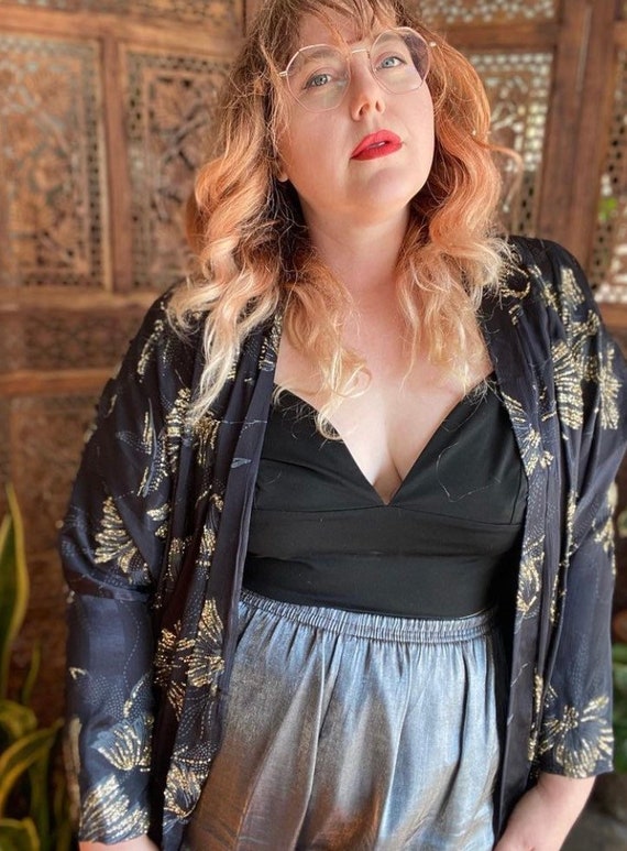 vintage kimono glitter Gem