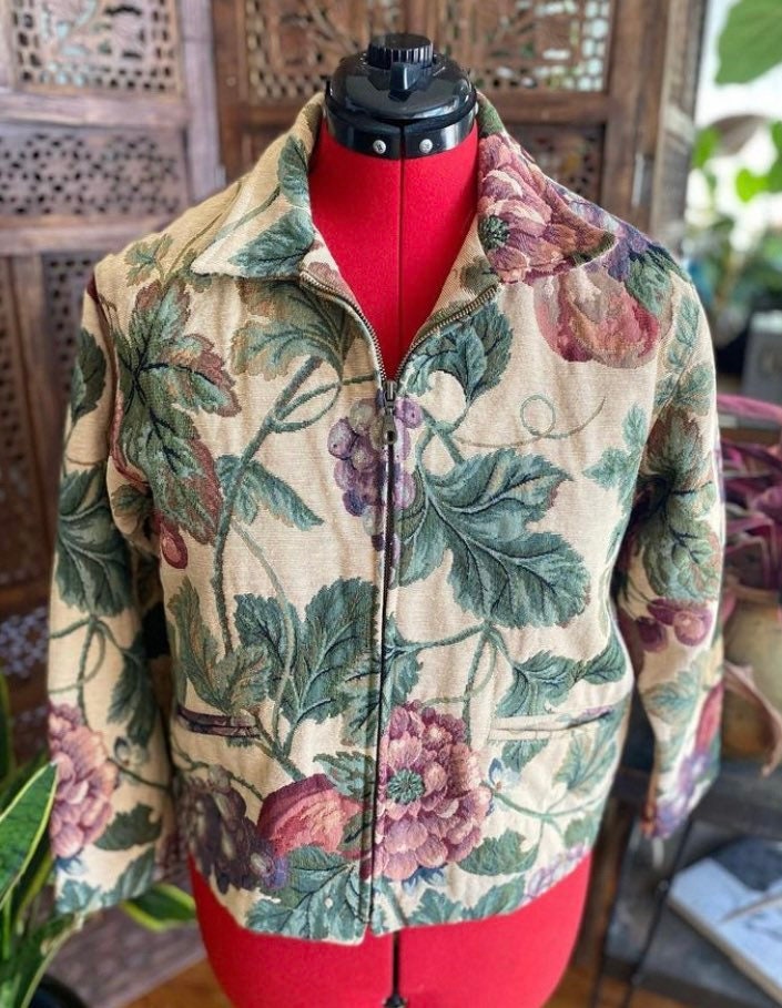 Market Men's Floral Tapestry Jacket