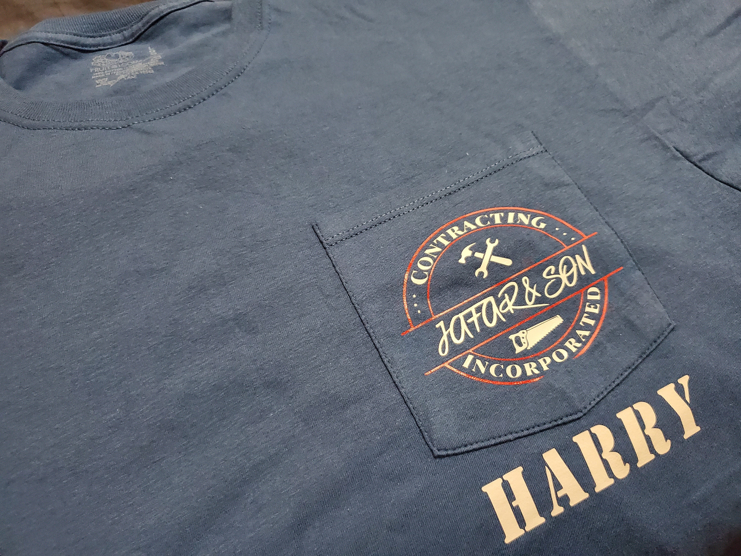 custom shirts for small business