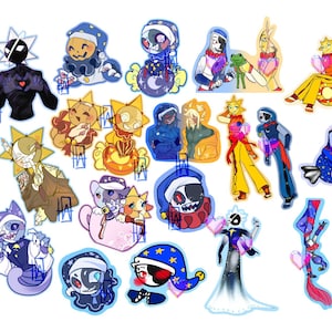 COLLAB Sun and Moon stickers 2.0 (19 per set)