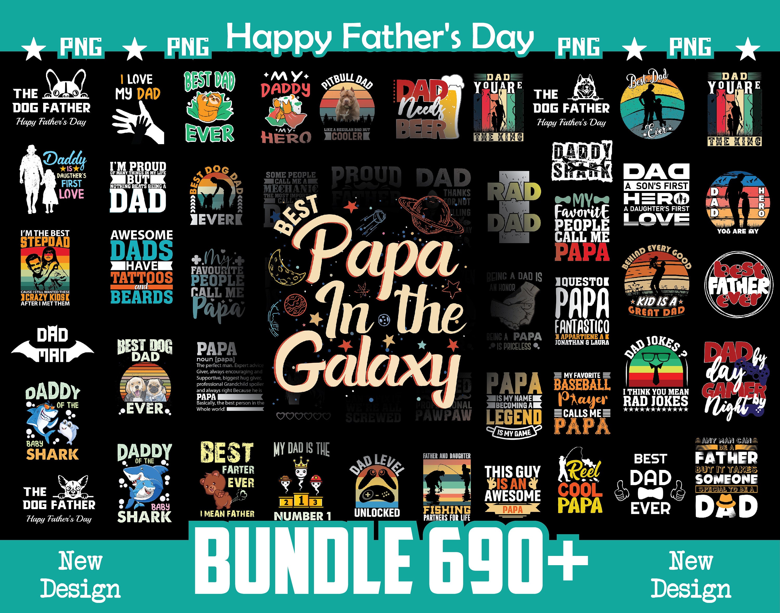Download Fathers Day In 2021 Bundle 693 Png Fathers Day Father S Etsy