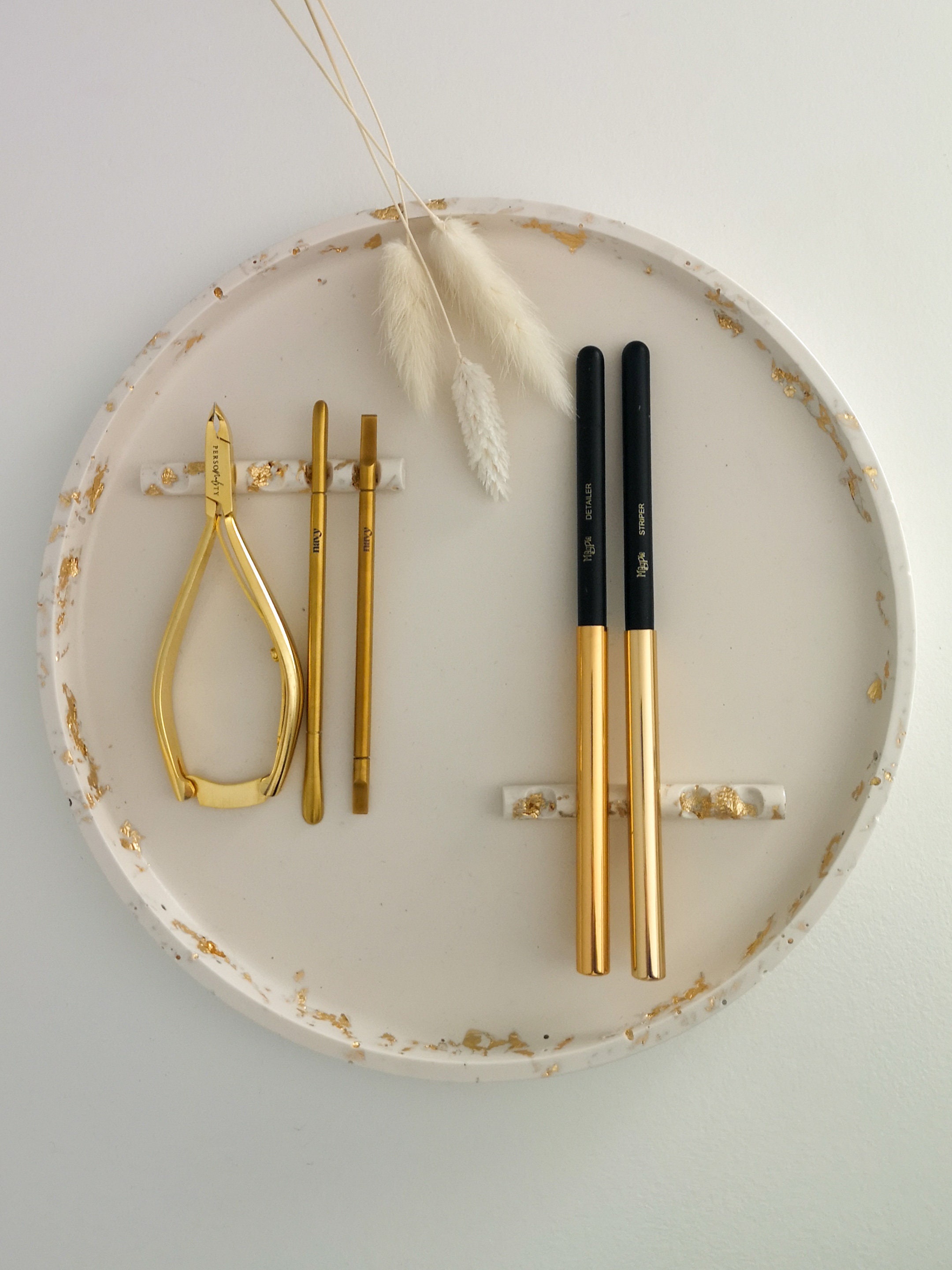 Tool Rest Nail Tech Nail Brush Holder Eco Resin Etsy