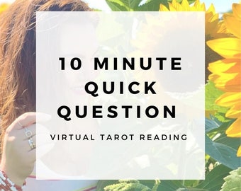 10 Minute Quick Question!!!