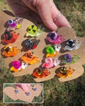 Mini-snail Pins (Halloween Editions!)