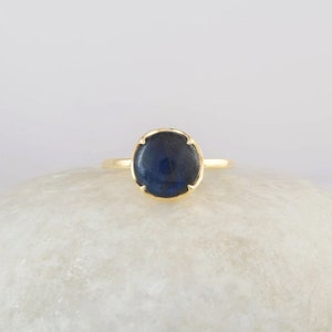 Rainbow Labradorite Square Ring ~ Gemstone ~ Natural ~Sterling Silver 925 ~ Jewelry ~ Handmade~February Birthstone ~Statement ~Gift ~MR111