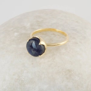 •CENOTE• labradorite + silver ring (size 8.75)