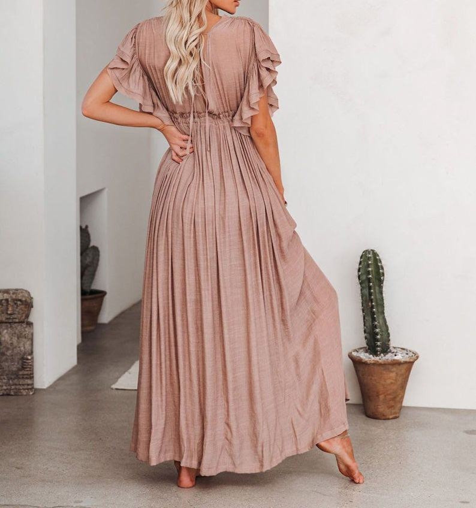 maxikleid hippie boho