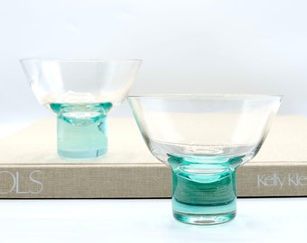 Vintage Coupe Glasses, Set of 2