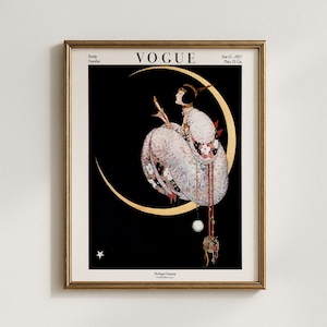 Vintage Vogue Cover - Etsy