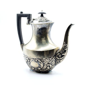 Antique 19th-Century English Coffee Pot | Sheffield Plate