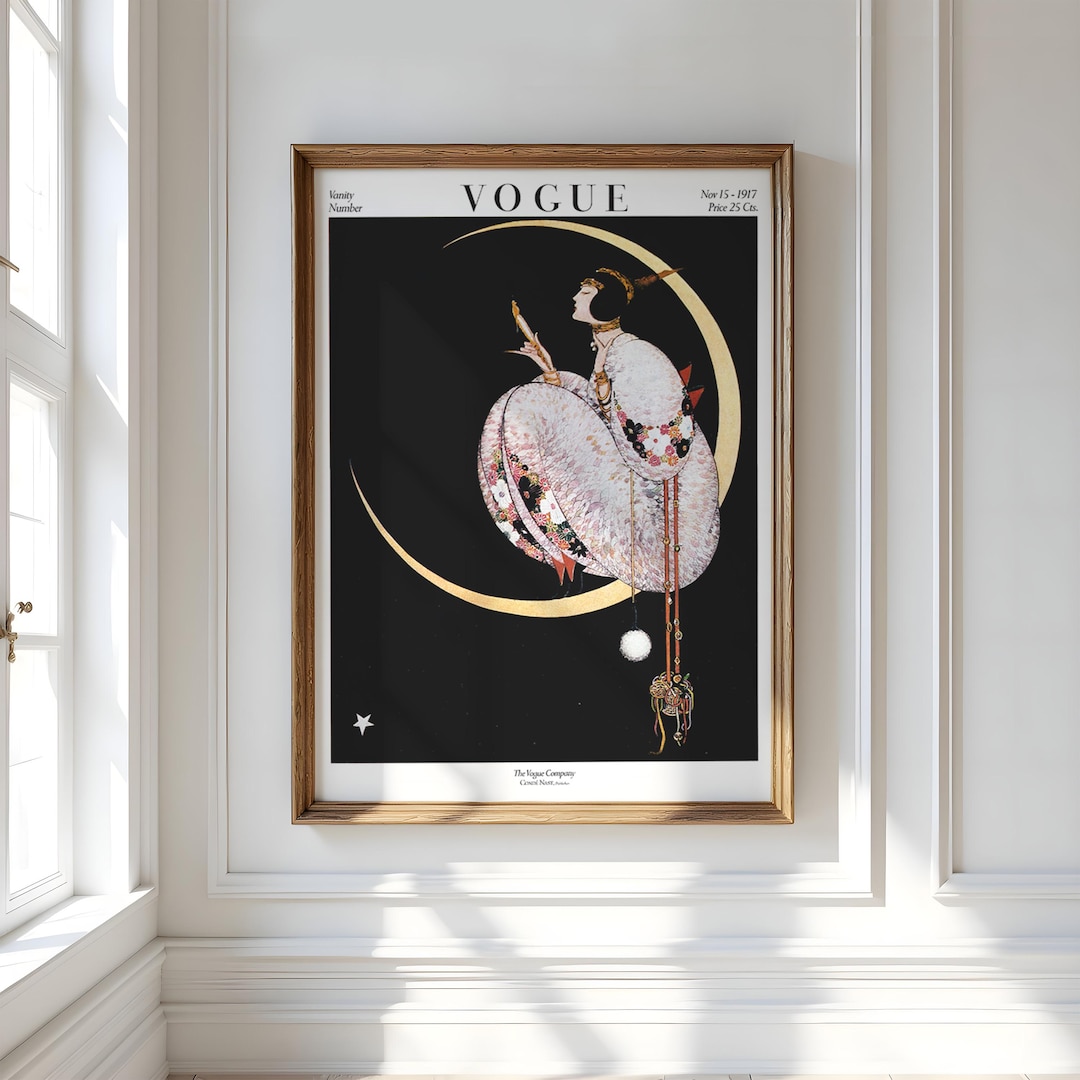 ビンテージ　VOGUE MOON スカーフ　アート　絵画　シルク100% レトロ ビンテージ VOGUE MOON スカーフ アート 絵画 シルク100% レトロ