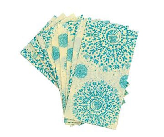 Lot de 3 Emballages Alimentaires en Cire d'abeille Réutilisables - Souples, Vous Pourrez Les Adapter