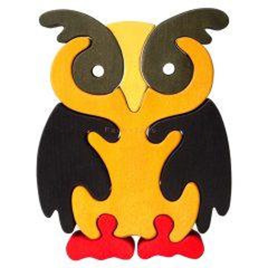 Wooden owl 3D puzzle Etsy
