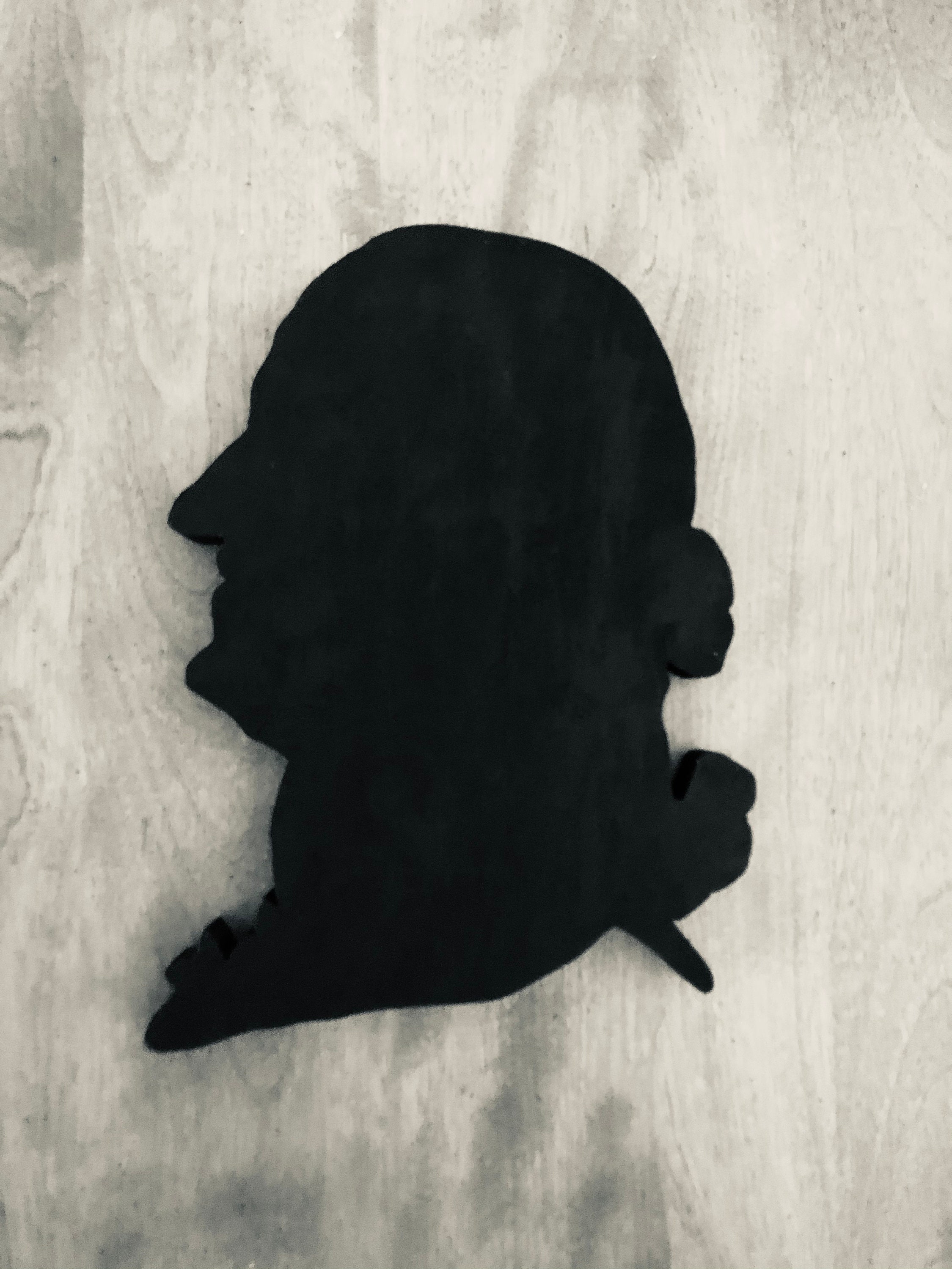 George Washington Wooden Silhouette Wall Hanging/Hand | Etsy