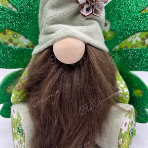 Green Butterfly Gnome
