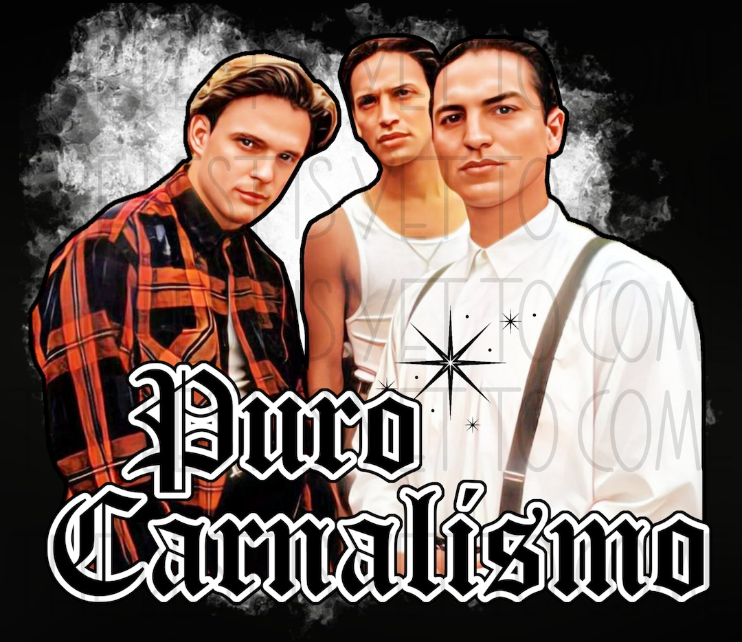 Puro Carnalismo blood in Blood Out 20 Oz Skinny Tumbler Digital