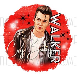 Cry Baby Walker* Johnny Depp Digital Download PNG File