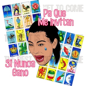 Pa Que Me Invitan Si Nunca Gano Loteria Cartão Digital Download PNG