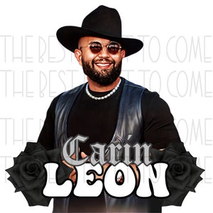 Carin Leon Digital Download PNG Datei