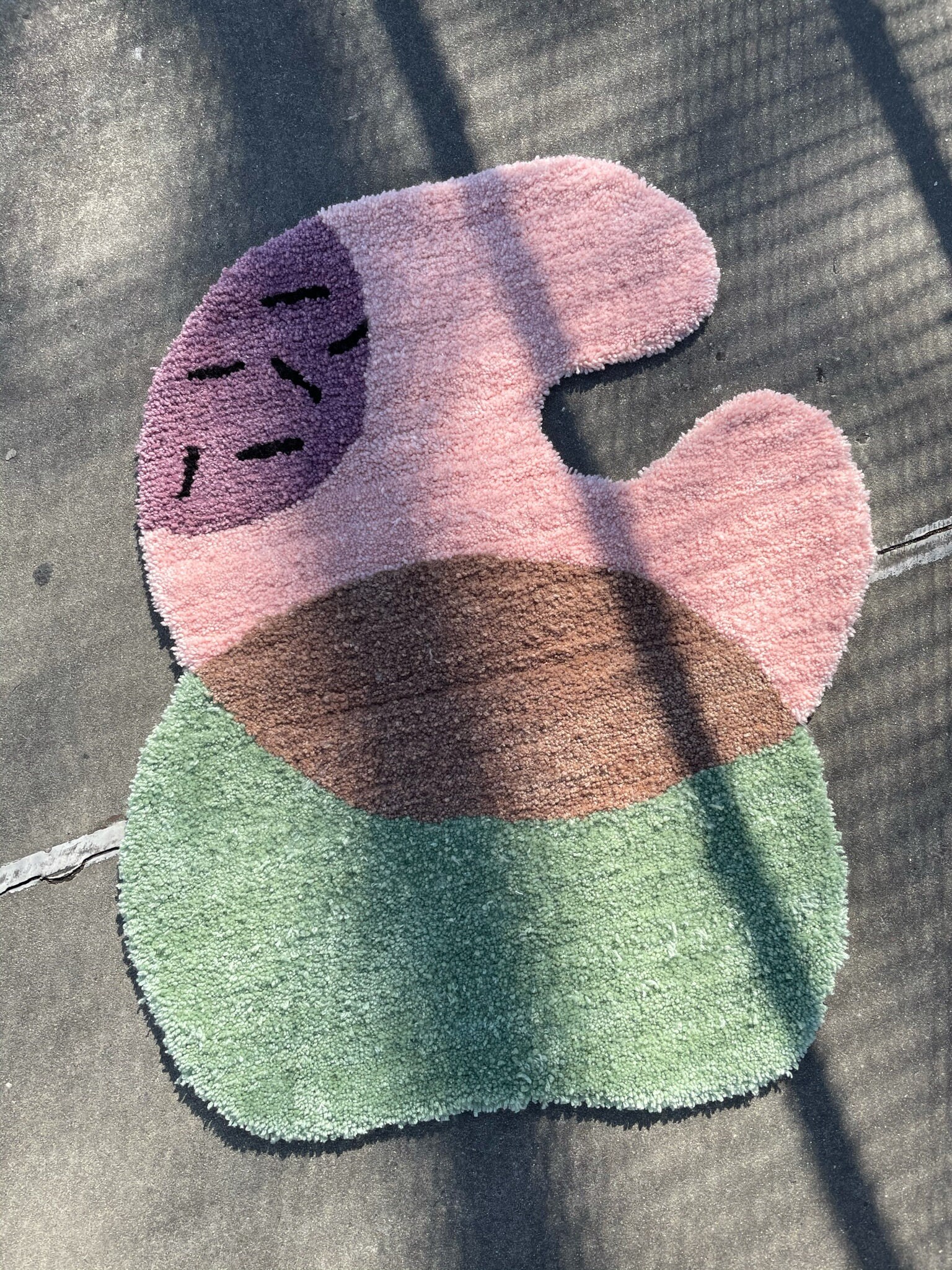 Sprinkle Rug Hand Tufted Rug Tufting Small Rug Large Etsy