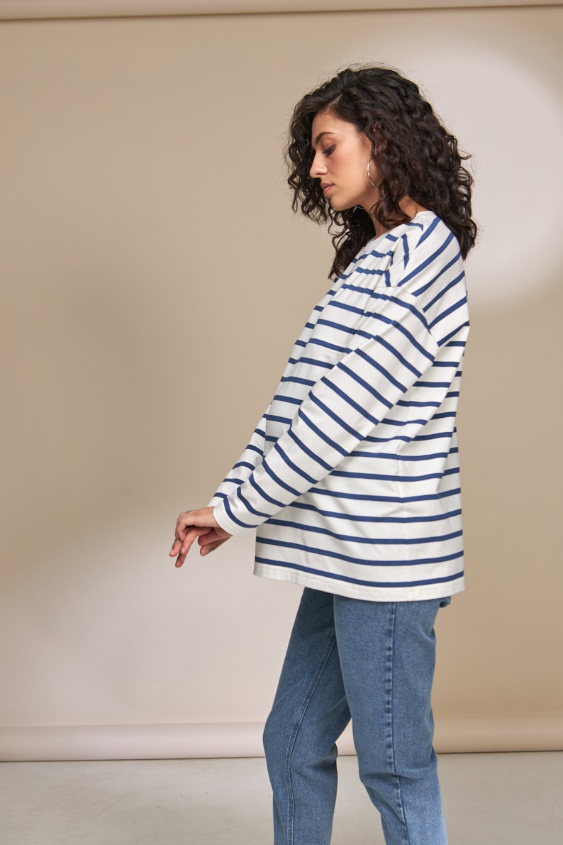 Maternity Long Sleeve Top Breastfeeding Long Sleeve T-Shirt image 7