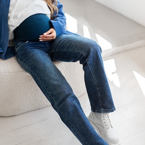 Set of 3 Maternity Pregnancy Adjustable Waist Jeans Trousers Band Belt  Extender Elastic -  Israel