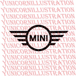 Logotipo de Mini Cooper SVG, EPS, Vector, Cricut