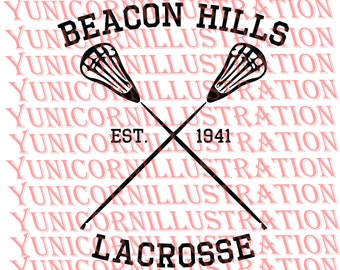 Beacon Hills Lacrosse Teen Wolf Svg, Teen Wolf Tv Show Svg, Beacon Hills High School Svg