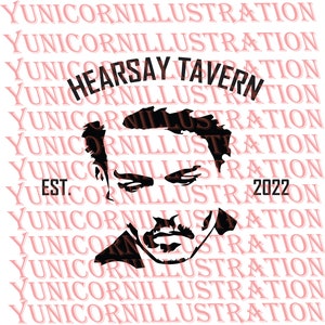 Johnny Depp Trial Svg, Justice for Johnny svg, Mega Pint svg, Hearsay Tavern svg, Jack Sparrow svg, Cricut Cut file bundle, Amber Heard Svg