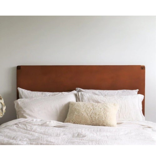 Woven Leather Headboard King Queen Headboard Woven Leather Etsy