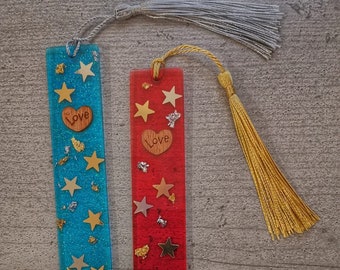 De Bladwijzer van de liefde met De Achtergrond van de kleur